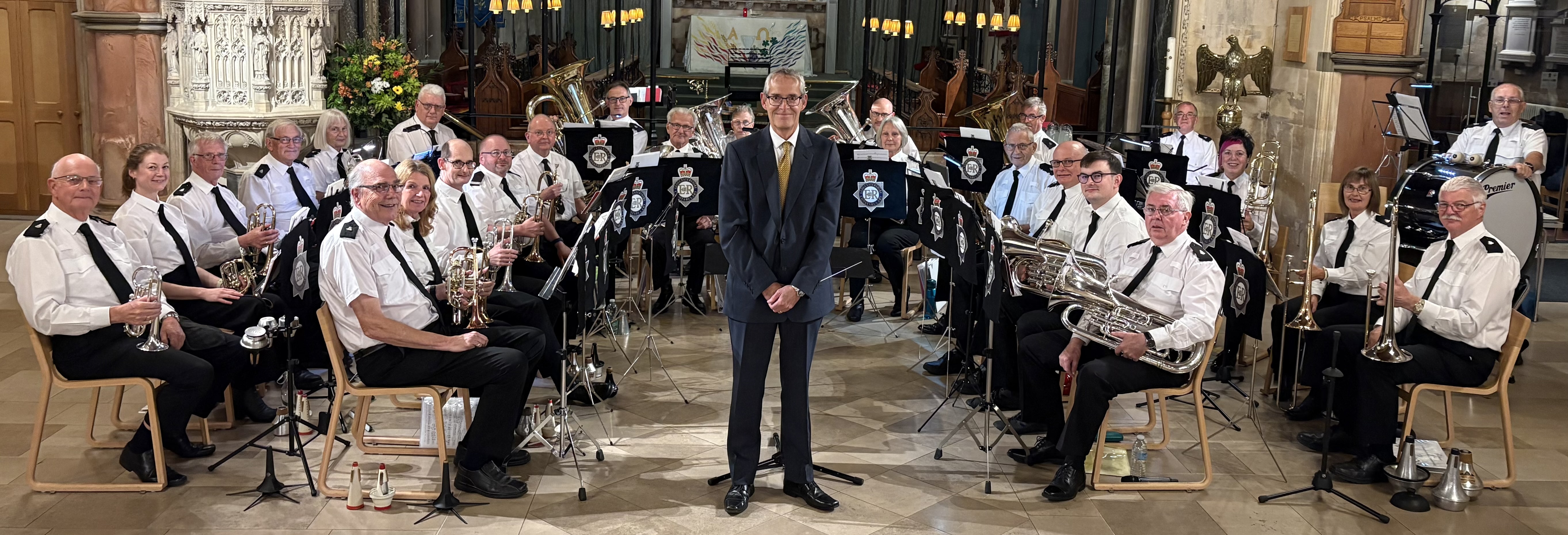 The Gloucestershire Police Band, charity concert at St Philip and St James in Cheltenam 11/10/2025